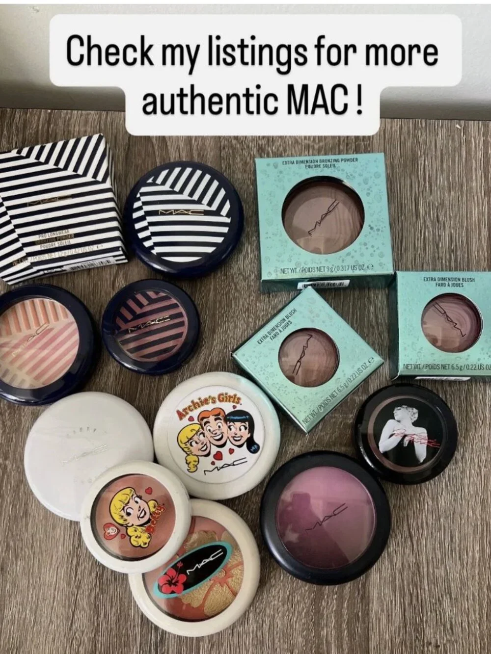 New no Box MAC Blush Worldly Wealth All About Orange Limited Edition